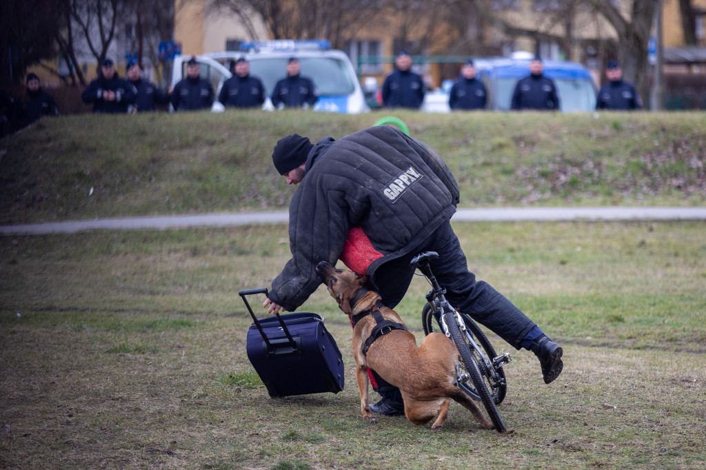 Nowe samochody dla policjantów z psami