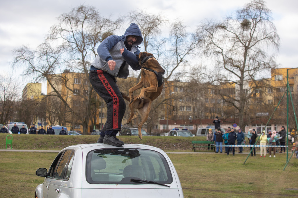 Nowe samochody dla policjantów z psami
