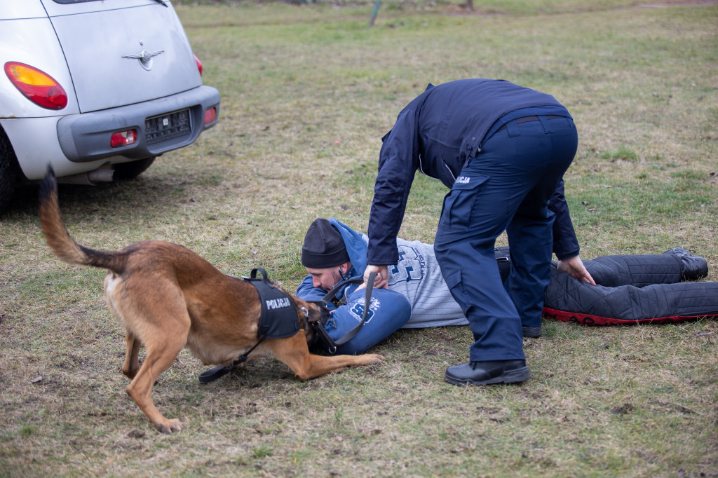 Nowe samochody dla policjantów z psami