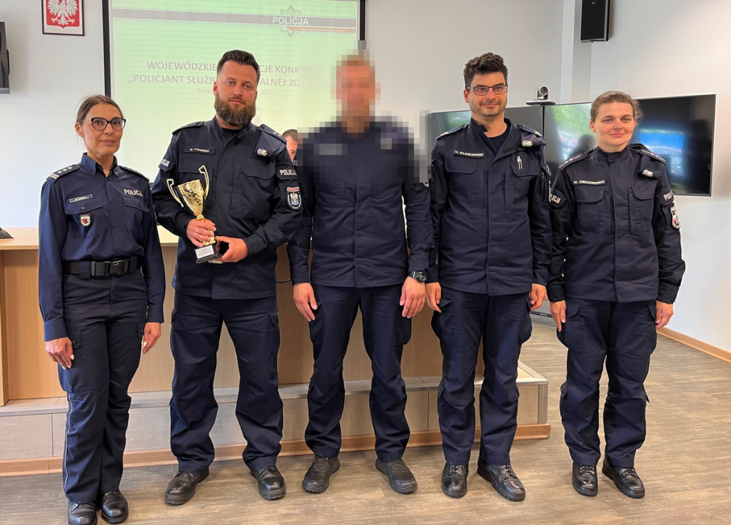 Dochodzeniówka w Rypinie ma najlepszego policjanta