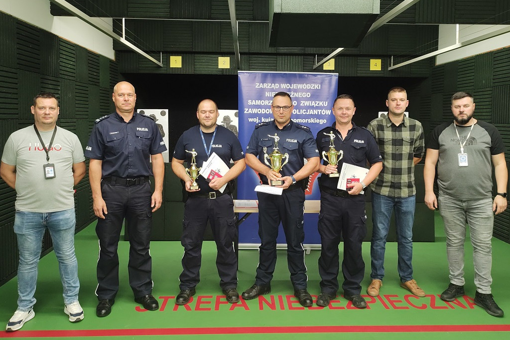 Rypińscy policjanci rozegrali Zawody Strzeleckie o „Puchar Komendanta Powiatowego Policji w Rypinie”