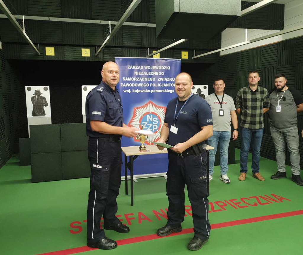 Rypińscy policjanci rozegrali Zawody Strzeleckie o „Puchar Komendanta Powiatowego Policji w Rypinie”