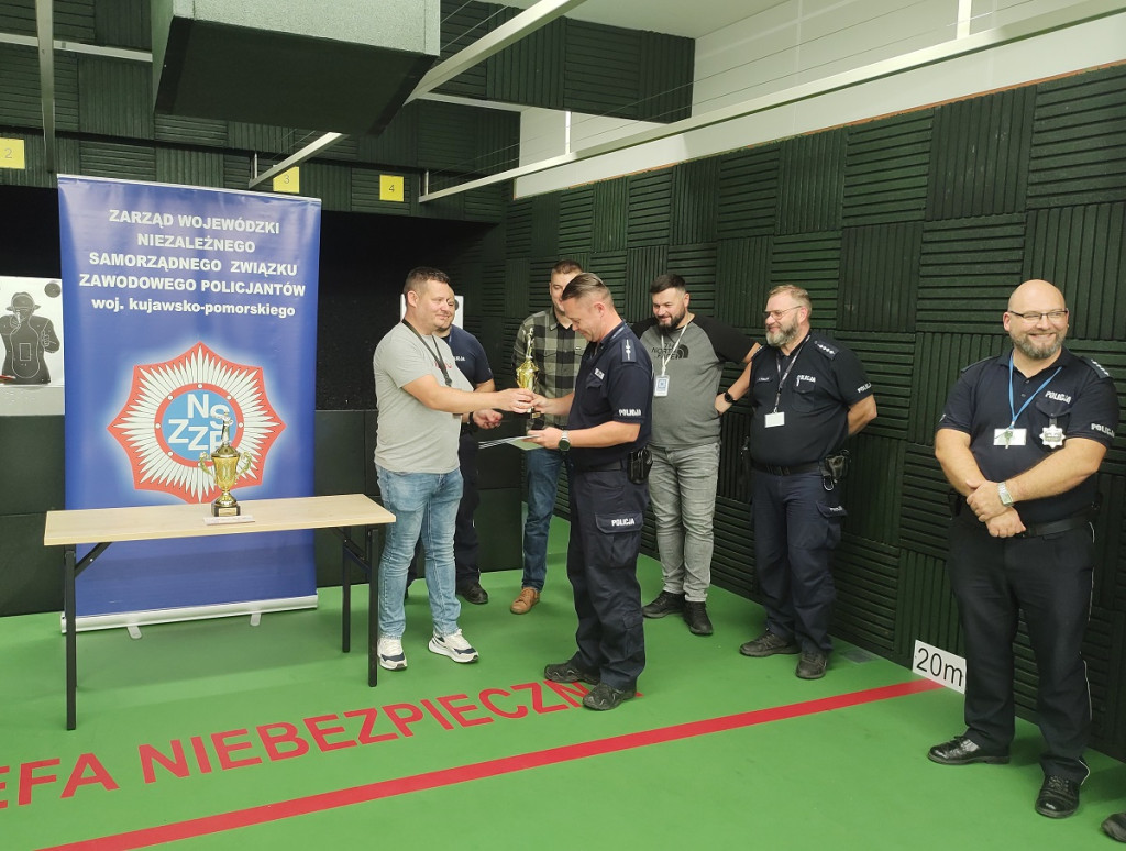 Rypińscy policjanci rozegrali Zawody Strzeleckie o „Puchar Komendanta Powiatowego Policji w Rypinie”