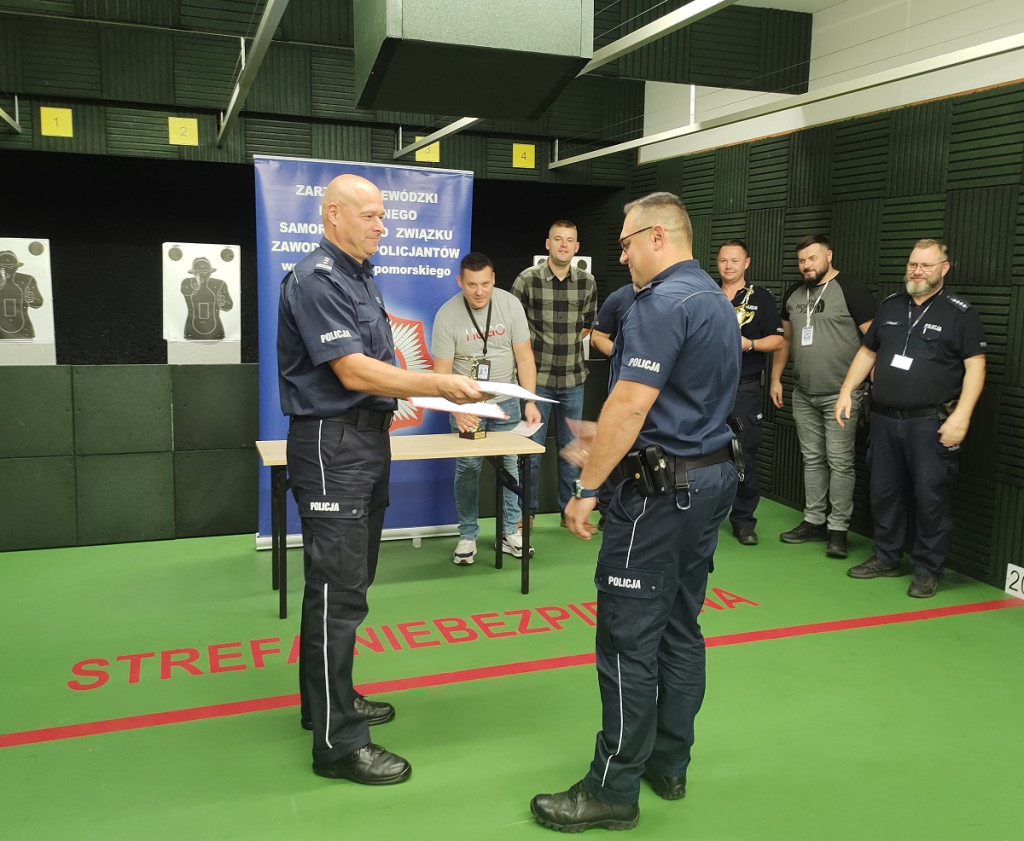 Rypińscy policjanci rozegrali Zawody Strzeleckie o „Puchar Komendanta Powiatowego Policji w Rypinie”