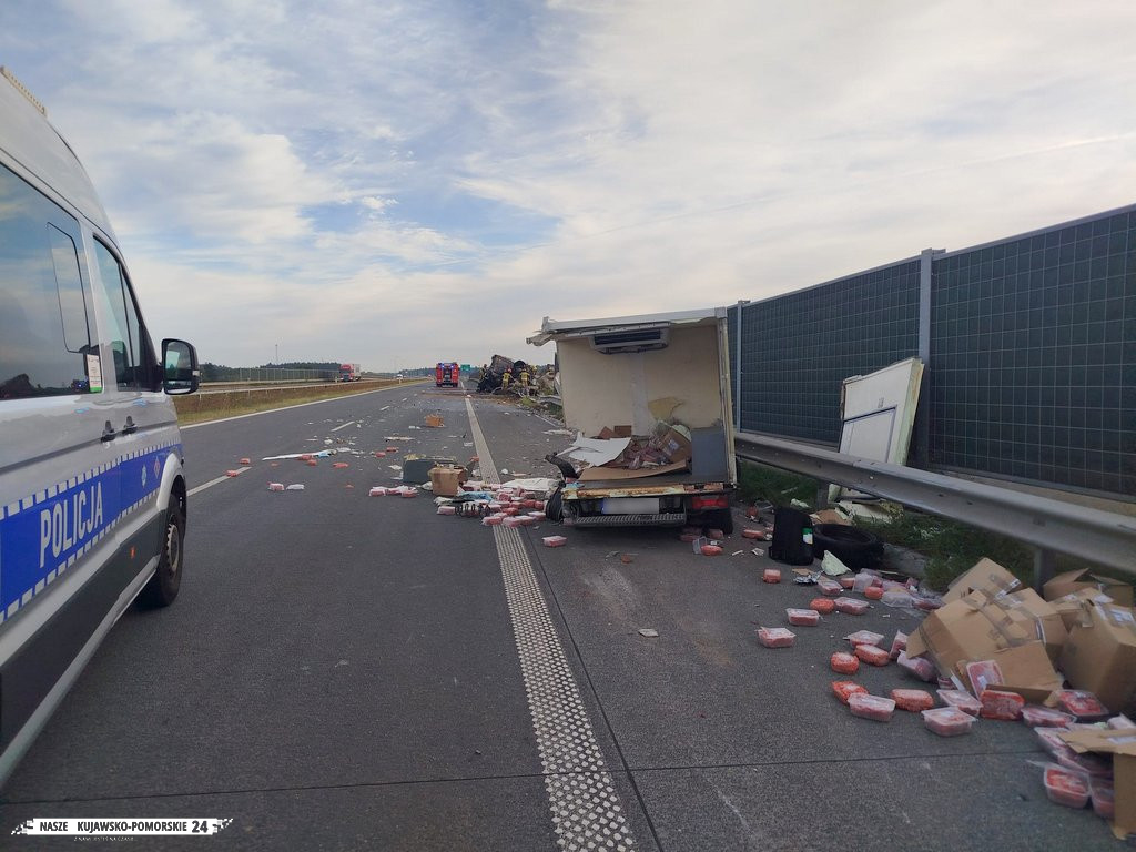 O włos od tragedii na S5 w Lisim Ogonie, w powiecie Bydgoskim