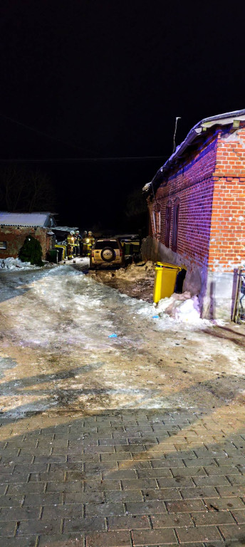 Wybuch urządzenia grzewczego - dwie osoby poszkodowane