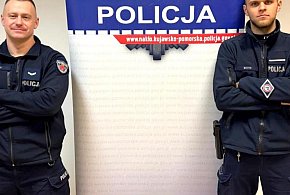 Szybka reakcja nakielskich policjantów zapobiegła tragedii