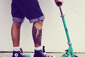 Dwukrotnie przekroczył prędkość, jadąc na hulajnodze elektrycznej