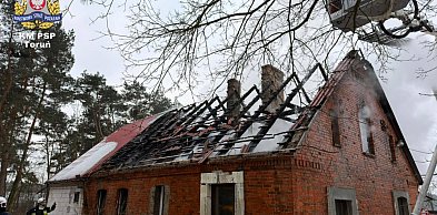 Na szczęście nikt nie ucierpiał - pożar domu pod Toruniem