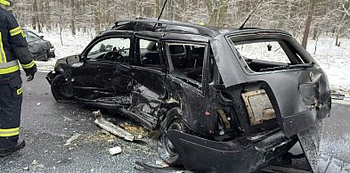 Cierpice: Wypadek z udziałem czterech samochodów osobowych