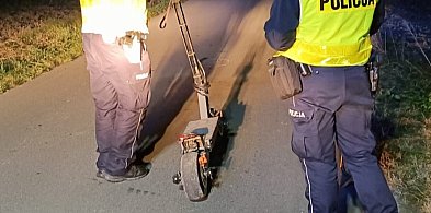 13-latek ranny po wypadku na hulajnodze w Folgowie-7430
