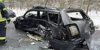 Cierpice: Wypadek z udziałem czterech samochodów osobowych