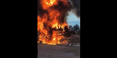O włos od tragedii na S5 w Lisim Ogonie, w powiecie Byd-7343