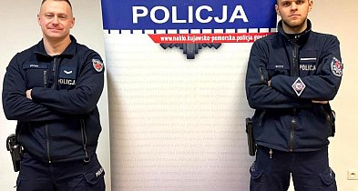 Szybka reakcja nakielskich policjantów zapobiegła tragedii