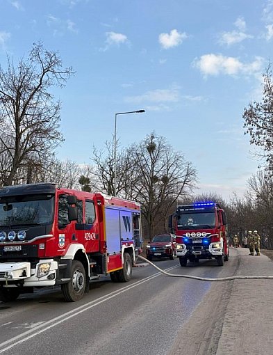 Uszkodzony gazociąg DN200. Ewakuacja i działania służb.
