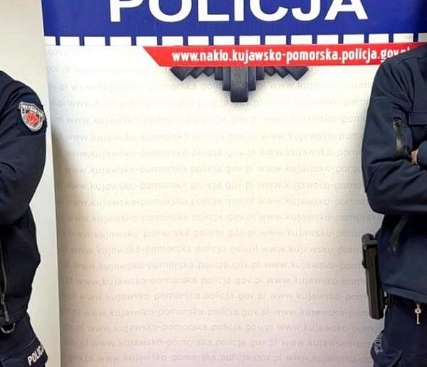 Szybka reakcja nakielskich policjantów zapobiegła tragedii