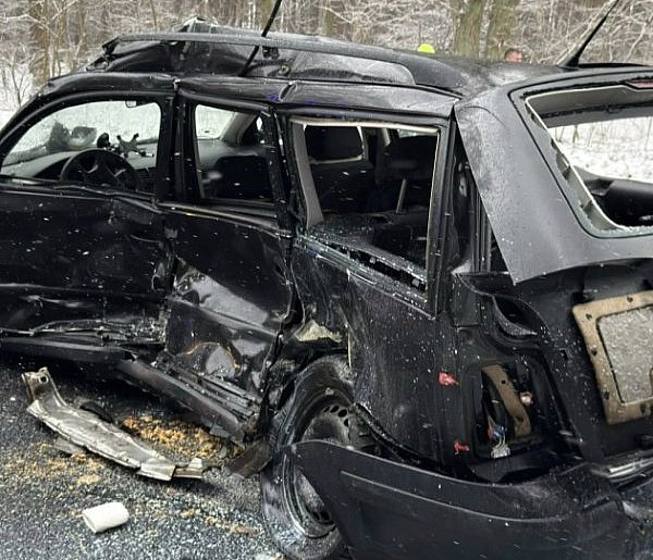 Cierpice: Wypadek z udziałem czterech samochodów osobowych