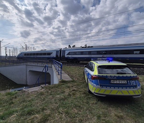 Śmiertelne potrącenie przez pociąg!