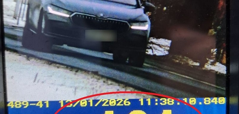 Przekroczyła prędkość - straciło prawo jazdy