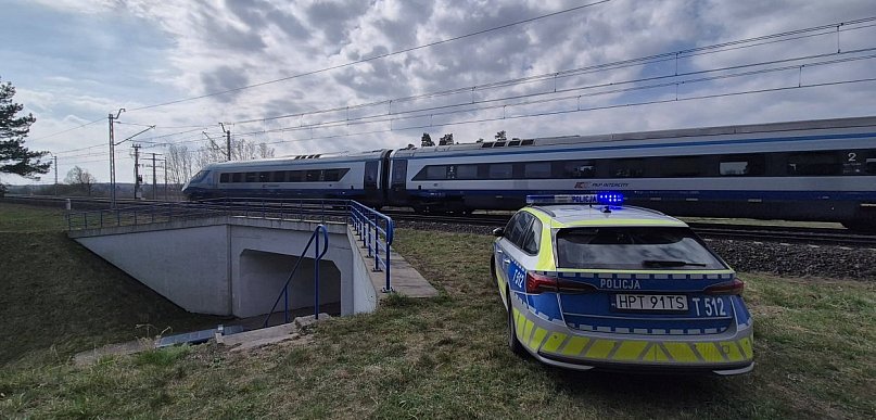 Śmiertelne potrącenie przez pociąg!