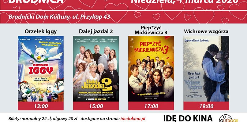 Idę do kina w Brodnicy już 1 marca - kinowe premiery