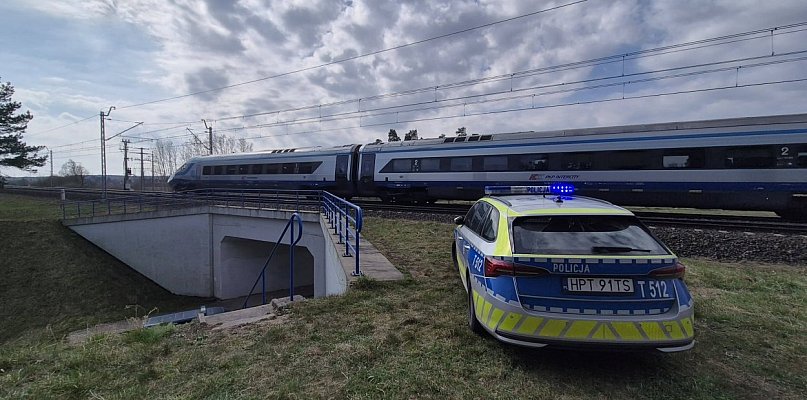 Śmiertelne potrącenie przez pociąg!