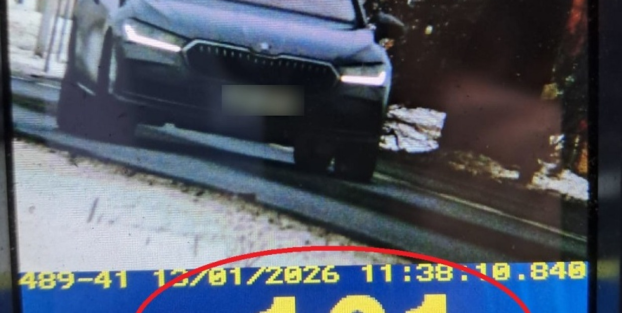 Przekroczyła prędkość - straciło prawo jazdy