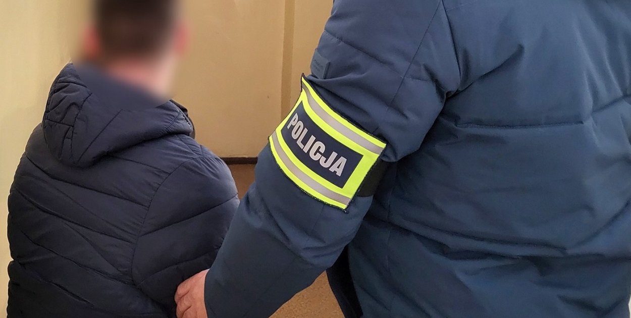 Poszukiwany listem gończym zatrzymany