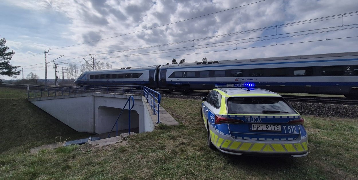 Śmiertelne potrącenie przez pociąg!